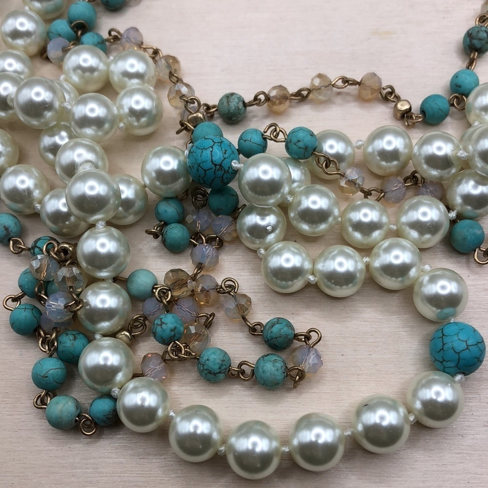 Curated Bundle Extra Long Flapper Style Necklaces… - image 5